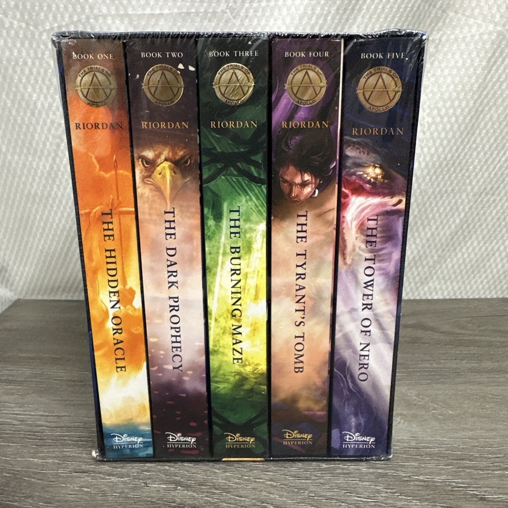 Trials of Apollo 5 Book Paperback Boxed Set by Rick Riordan Still in shrink wrap